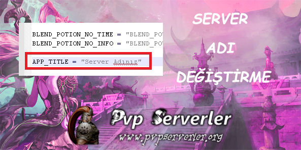 Metin2 Pvp Server Ad Deitirme
