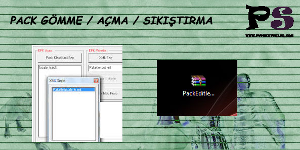 Metin2 Pvp Pack Gömme / Açma / Sıkıştırma
